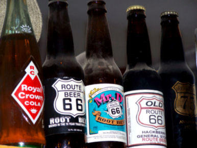 route 66 bottles